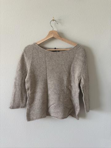 Boatneck sweater