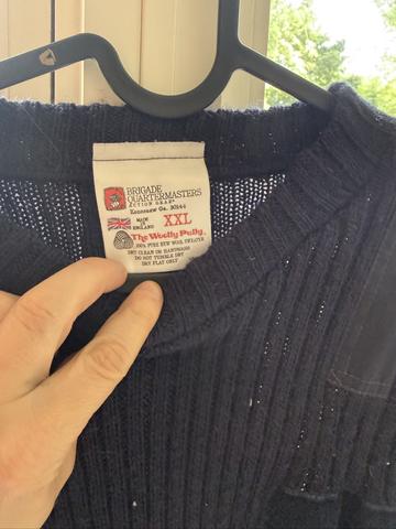 Military sweater
