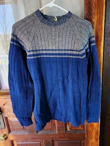 Kids knitted sweater wool, cotton