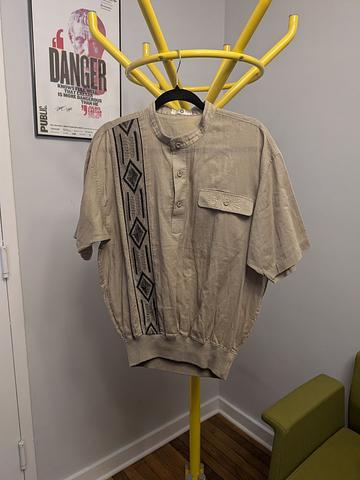 Linen-feel Shirt