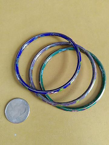 Cloisonne bangles