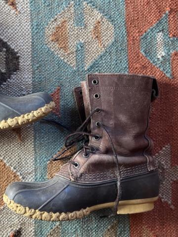 L.L.Bean Brown Duck Boots