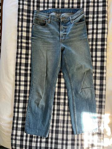 b sides high waisted jeans