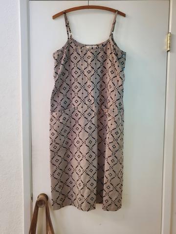 Block print dress