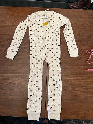 Noble waffle onesie