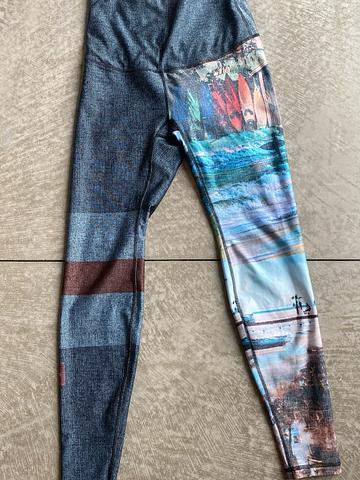 Bewilder surf print leggings