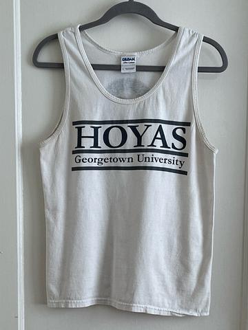 Hoyas Distressed 90s Tank Top