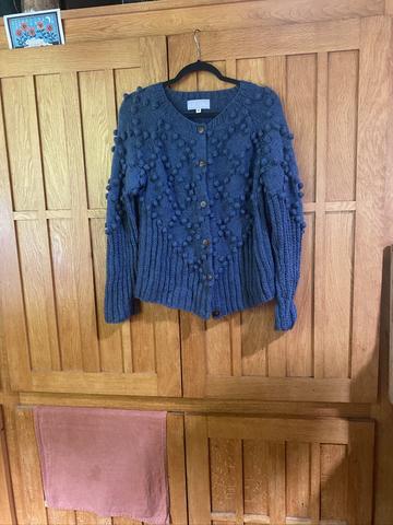 Wool Popcorn Sweater