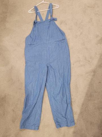 Beaton cotton denim jumpsuit overalls xl