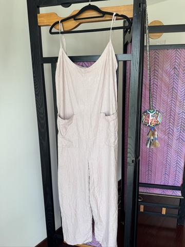 Raw silk Jumpsuit