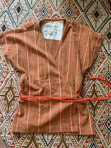 Caraway Top in Cognac