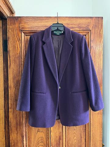 Wool-cashmere blazer