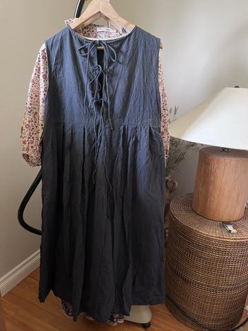 Tie back dress