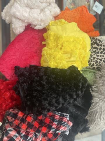 Lot of 11 Faux Fur Fabrics