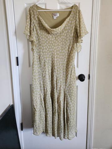 Silk Bias Cut Dress