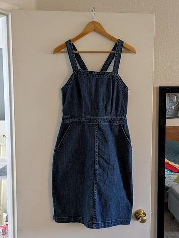 Denim dress