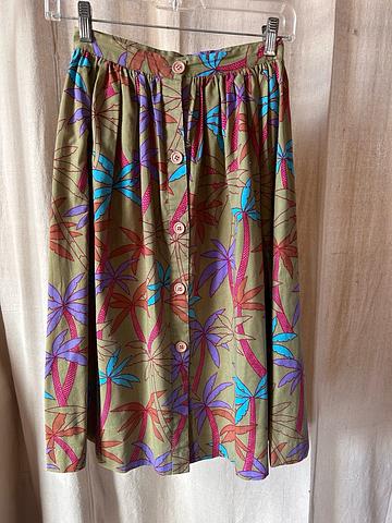 Palm tree skirt