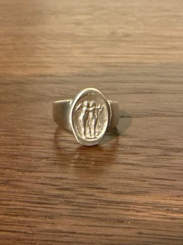 Eros & Aphrodite Signet Ring