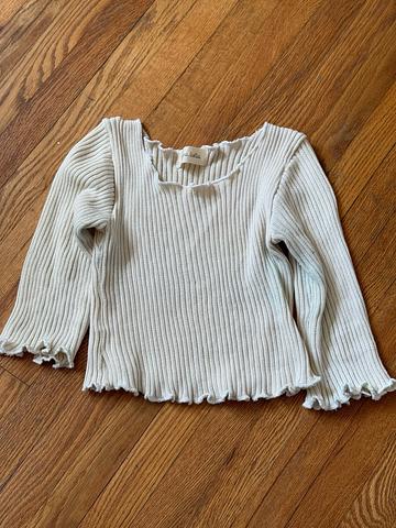 Ruffle Rib Top