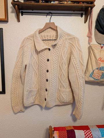 Wool Fisherman Sweater