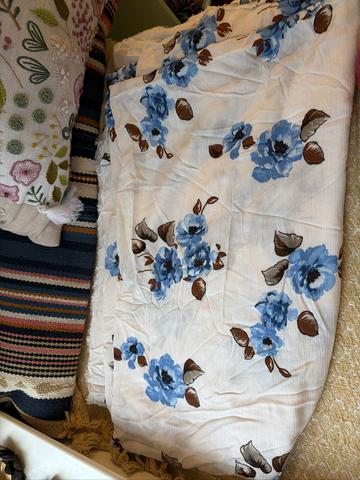 Floral Fabric from mystery deadstock box