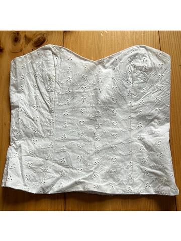 Strapless top