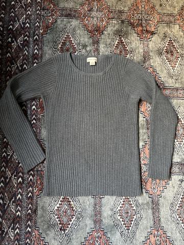 ribbed sweater rob long sleeve