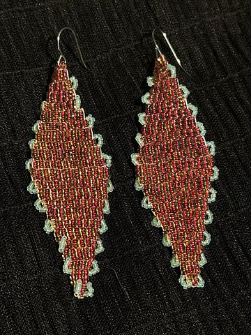 Beaded earring