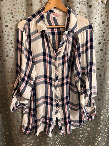 Hester & Orchard plaid shirt