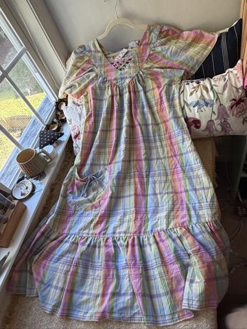 Plaid Nightgown