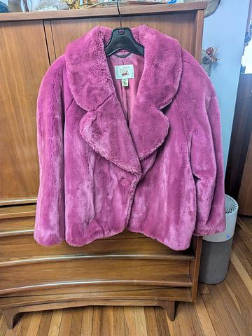 Vintage faux fur jacket