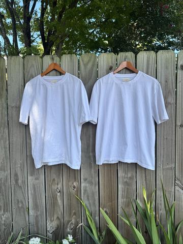 Organic Cotton Oversize Tees (Two)