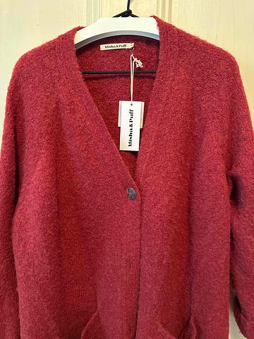 Boucle Long Cardigan