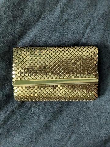 Gold Mesh Key Wallet