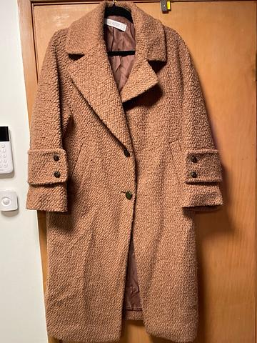 Teddy bear raglan coat