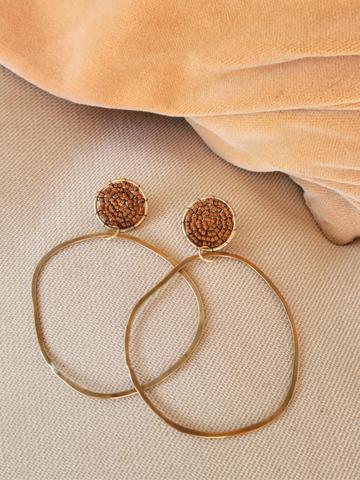 Hoop earrings