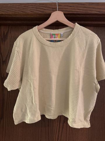 Honeycomb Crop Tee