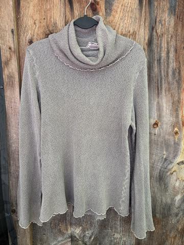slouchy sweater top