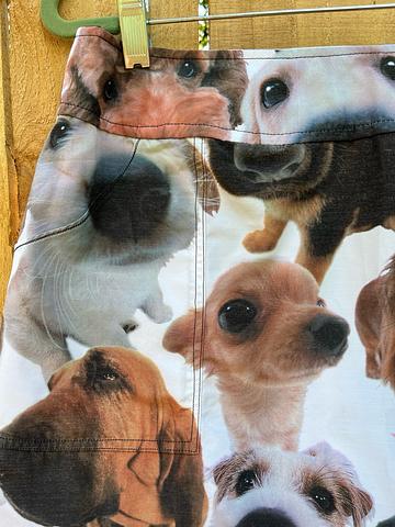 A-line photo dog skirt