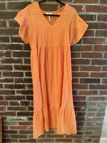 Windowpane dress