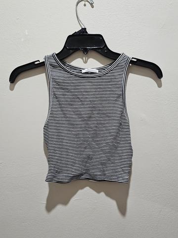 Striped Cropped Tank