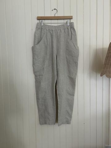 Clyde work pants - linen