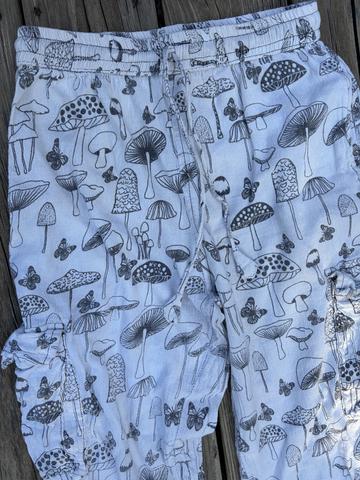 Cotton Mushroom Pants