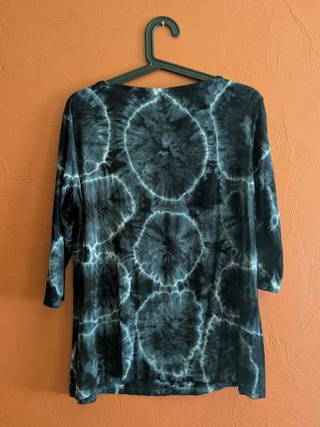 Boatneck Tie-dye Top