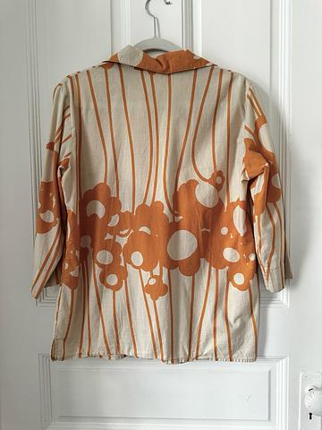 Marimekko Mustard Button Down