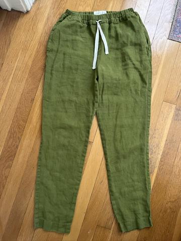 NPL Athens Drawstring Linen Pants