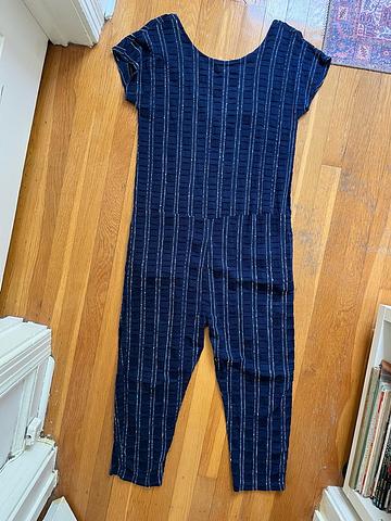 XS Navy Stripe Jumpsuit Allovers