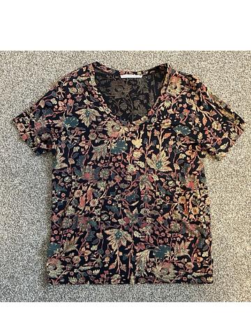 Peruvian Connection Floral Top