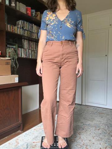 Wide leg pants