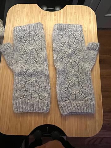 Cloudburst mittens
